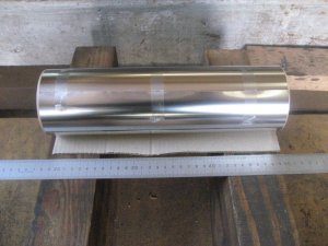 画像2: ステンレス箔　SUS304-H　板厚0.05mm× 幅300mm×長さ1m＝1枚 (2)