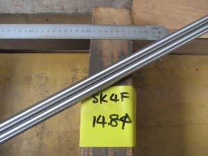画像1: SK4Fドリルロッド　直径14.8mm×定尺2m＝1本、定尺2mを二等分切断 (1)