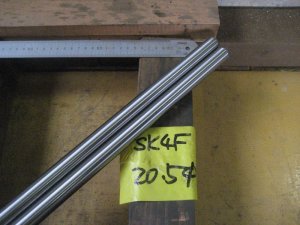 画像1: SK4Fドリルロッド　直径20.5mm×定尺2m＝1本、定尺2mを二等分切断 (1)