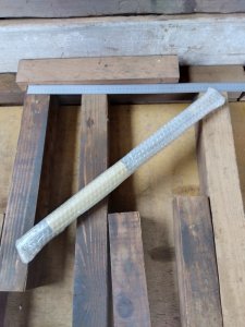 画像3: ばね鋼SUP10　黒皮丸　直径30mm×長さ570から595mmの端材 (3)