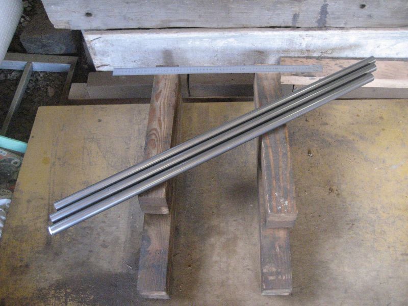 硫黄快削鋼KFS201 または SUM23 直径25mm×定尺＝１本、定尺を１m×２本＋残に切断 金属の小物販売店