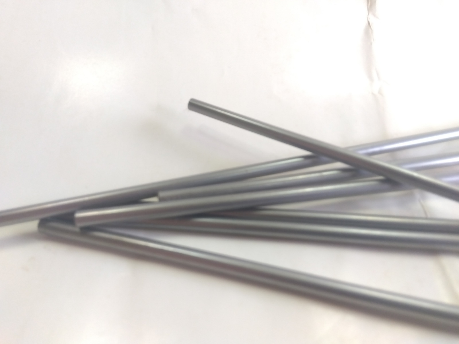 電磁純鉄ELCH2　直径5mm×250mm＝1本　ミルシート付、端材