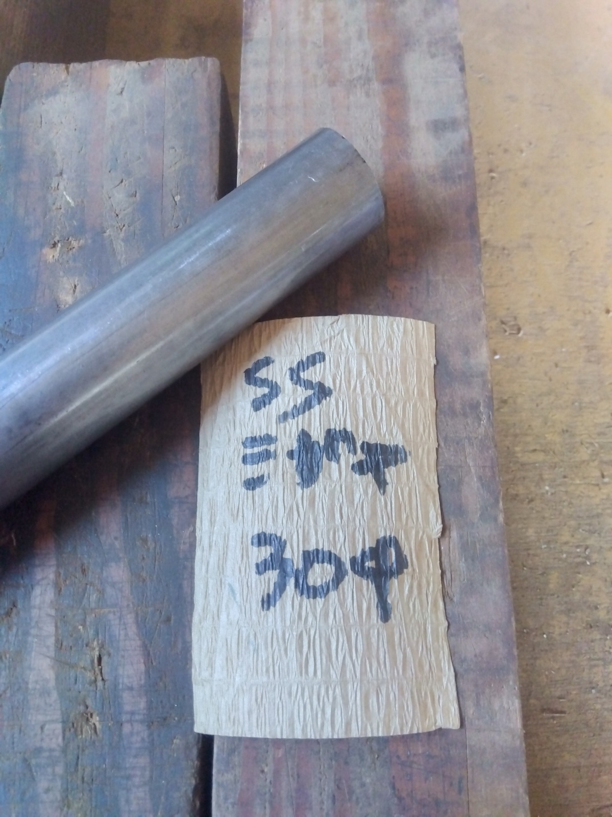 SSミガキ　直径30mm×500mm＝1本